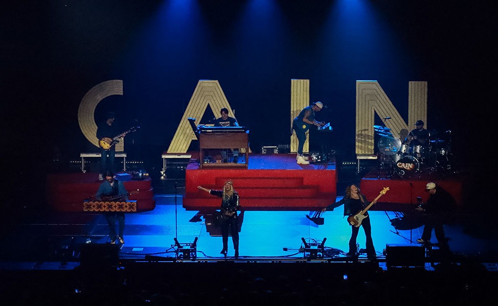 Cain - Band performing live on stage